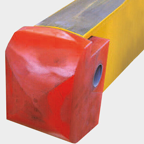 Prallschutz an Zinkenspitze