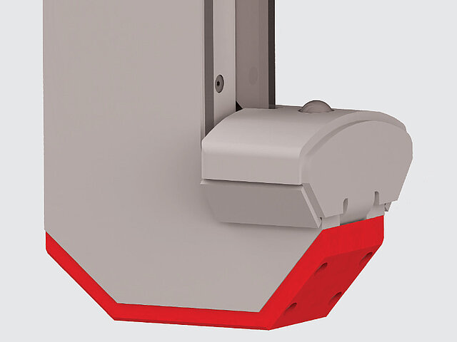 Prallschutz aus Kunststoff Prallschutz aus Kunststoff