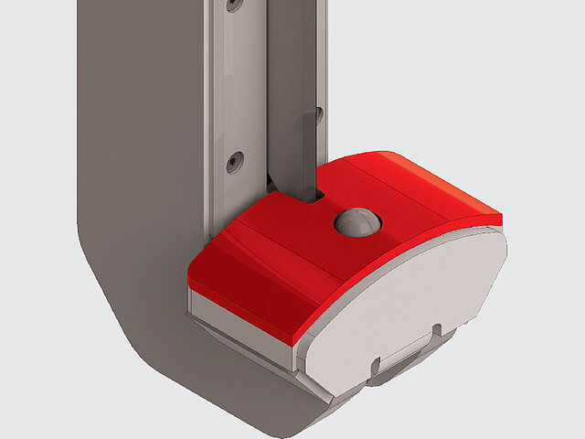 Pratzenauflage aus Kunststoff Pratzenauflage aus Kunststoff