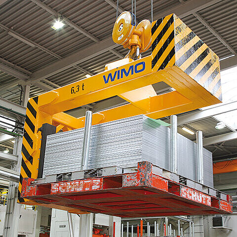 Ladegabel mit Gegengewichtsausgleich