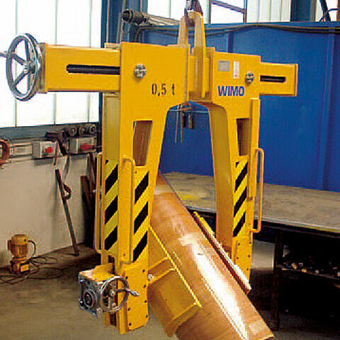 Rollenwendezange mit manueller Klemm- und Wendeeinrichtung