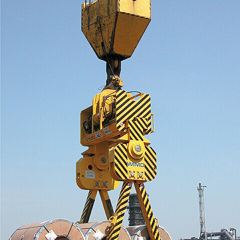 Doppel-Teleskop-Coilzange hydraulisch angetrieben