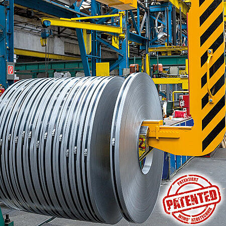 Coil hook with adjustable prong pad