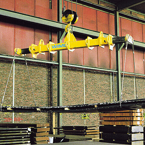 Rohrtraverse von Hand teleskopierbar