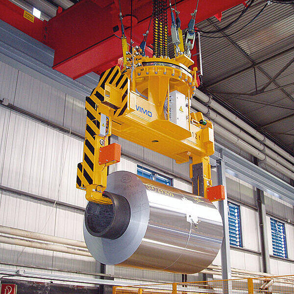 Teleskop-Coilzange mit besonders schmalen Aufnahmepratzen