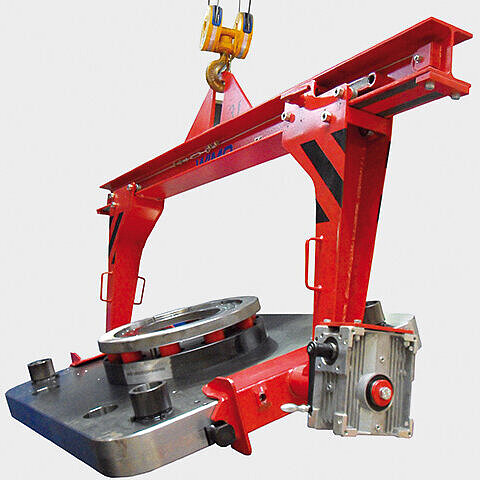 Wendetraverse mechanisch mit Gleichlaufeinrichtung