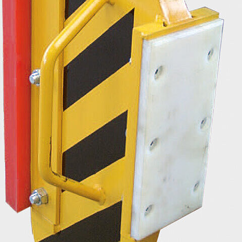 Starre Anfahrplatte aus Stahl oder Kunststoff Starre Anfahrplatte aus Stahl oder Kunststoff