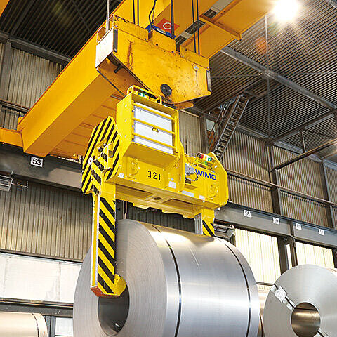 Teleskop-Coilzange mit Spindeltrieb