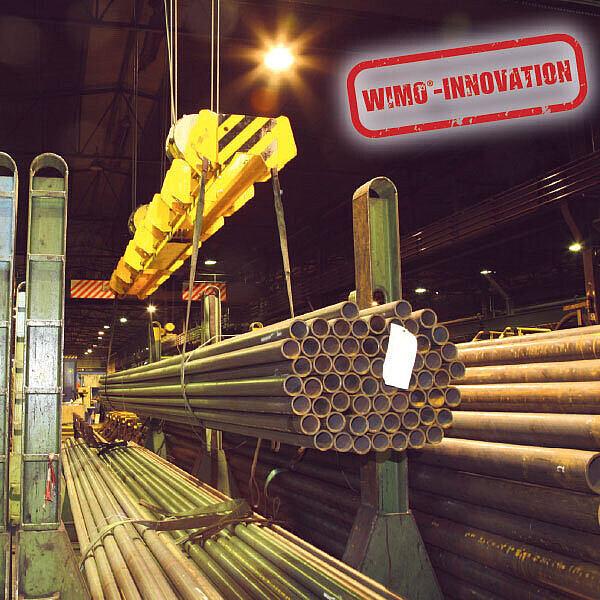 Traverse für den unfallsicheren und rationellen Umschlag von Langgütern