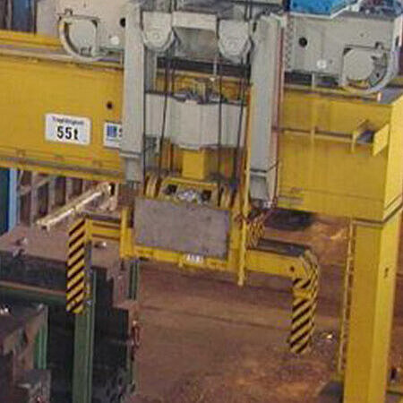 Teleskopzange für Schmiedewerkzeuge