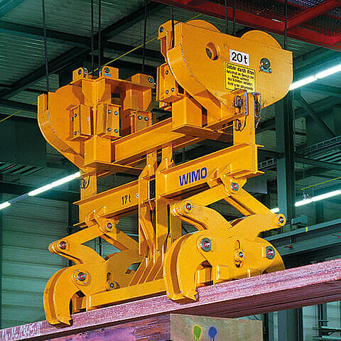 Doppelblockzange in mechanischer Scherenbauweise