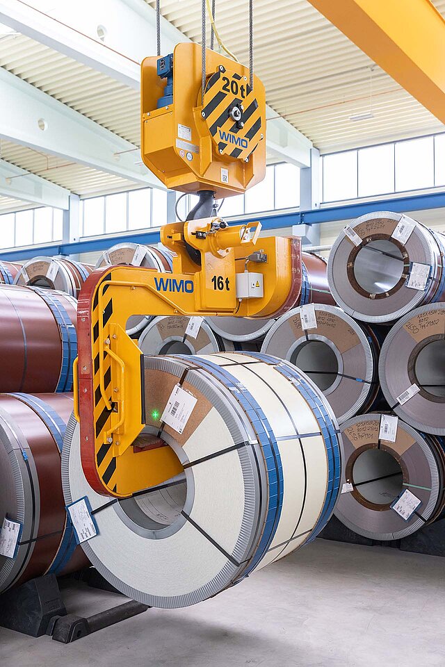 Coilhaken mit Gegengewichtsausgleich