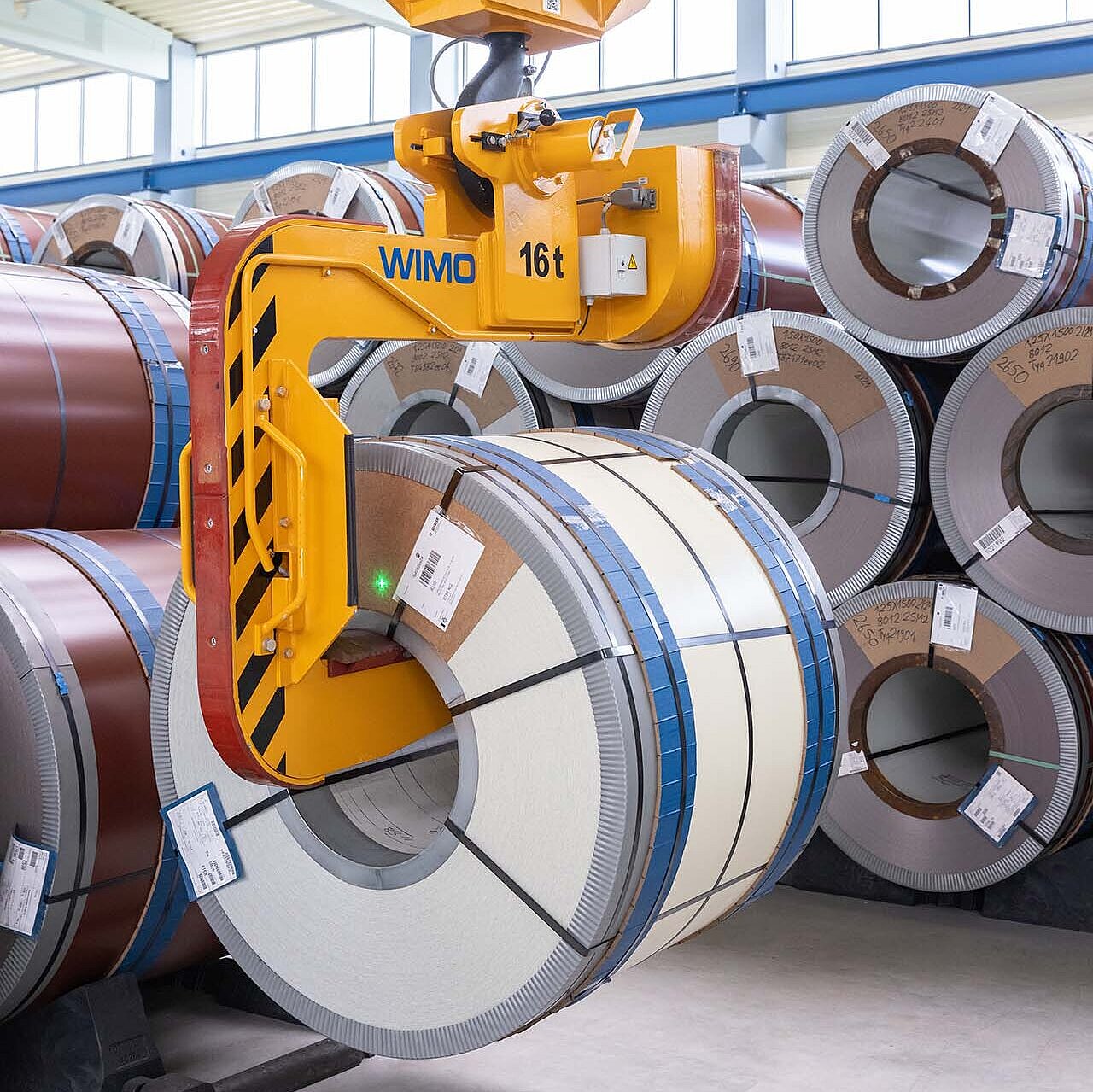 Coilhaken mit Gegengewichtsausgleich