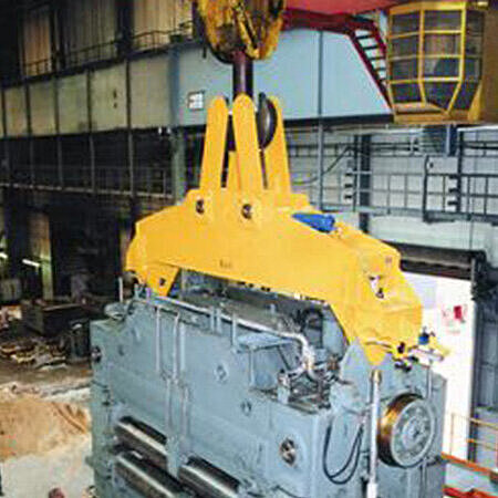 Schwerlasttraverse mit pneumatischer Spezialaufnahme