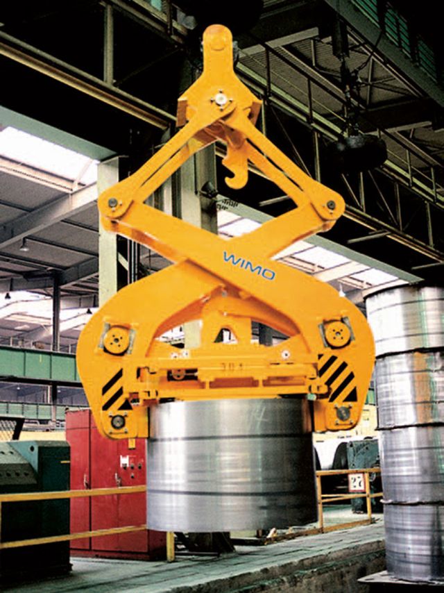 Mechanical vertical coil tong Mechanical vertical coil tong