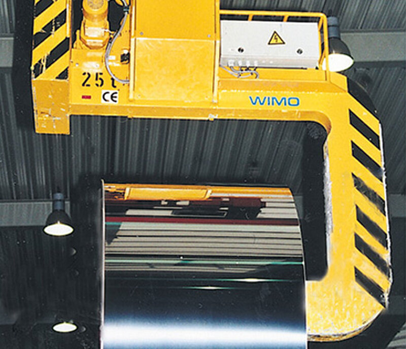 WIMO Coilhaken mit motorischem Horizontal-Drehantrieb
