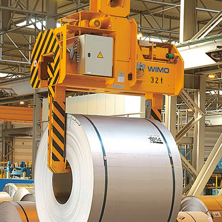 Telescopic coil tong with chain dirve system Telescopic coil tong with chain dirve system