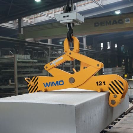 Brammenzange in mechanischer Scherenbauweise