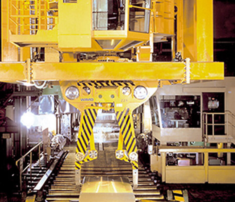 Brammen-Wendezangen horizontaler Einsatz