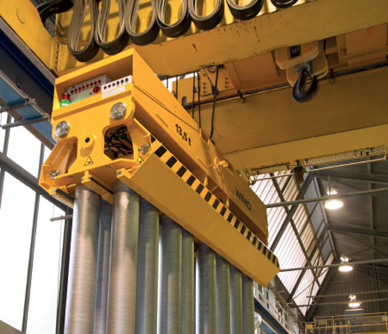 WIMO Brammenzange hydraulisch angetrieben