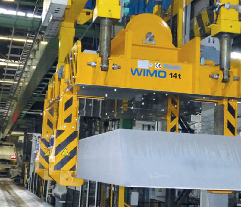 WIMO Brammen-Wendezangen vertikaler Einsatz