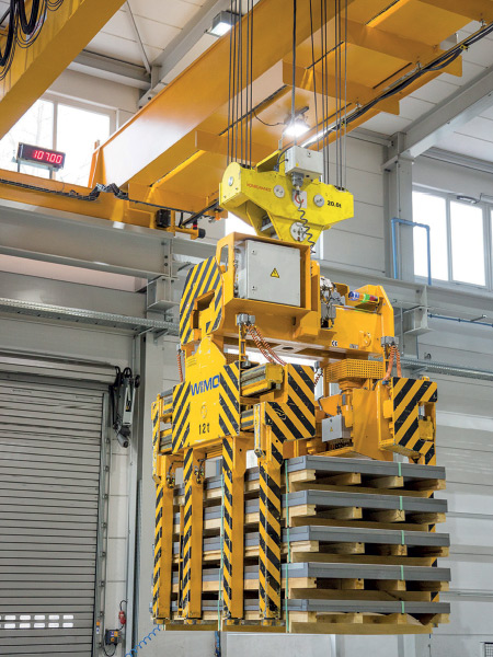 Sheet metal tongs