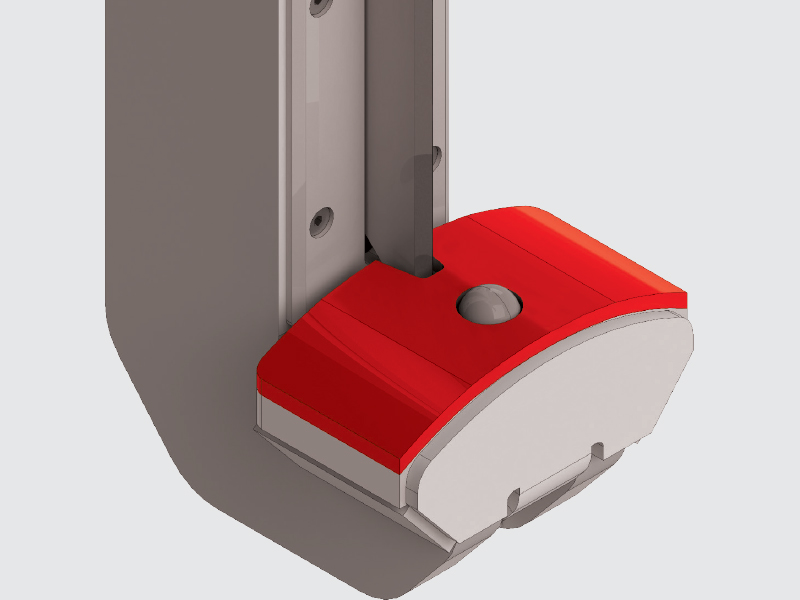 Support layer made of synthetic material